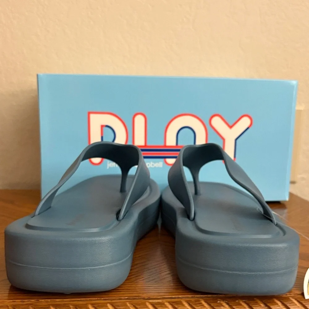 Jeffrey Campbell Denim Blue Sandals - Picture 6 of 8